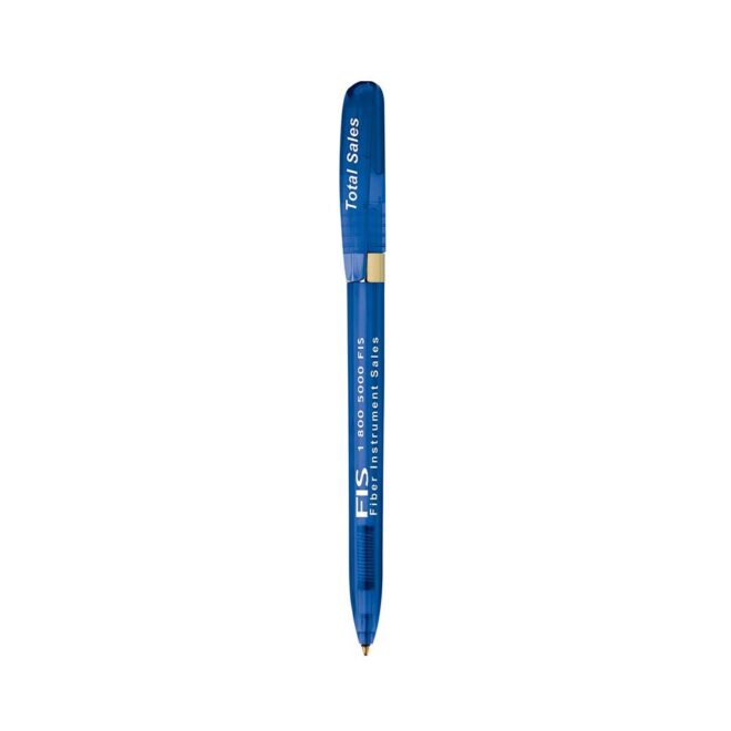 BIC Pivo Clear Gold Pen