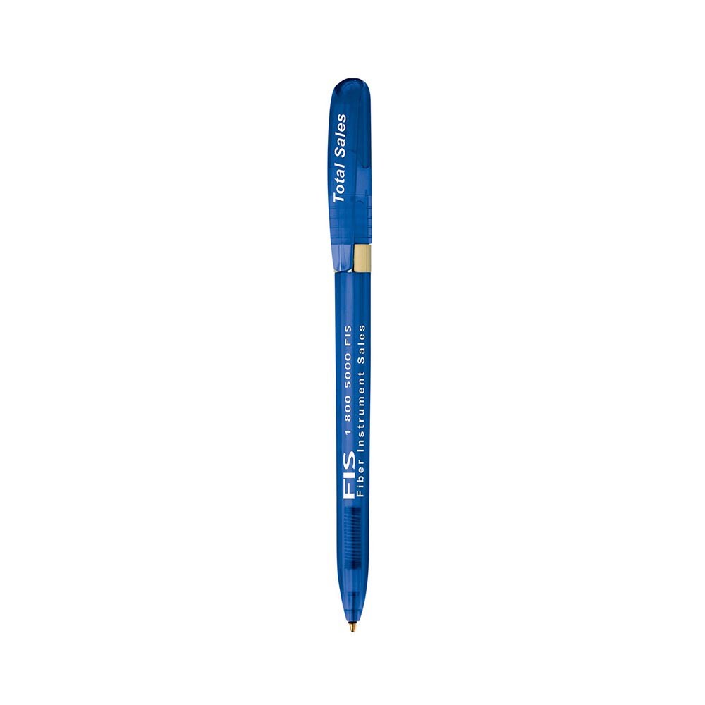 BIC Pivo Clear Gold Pen