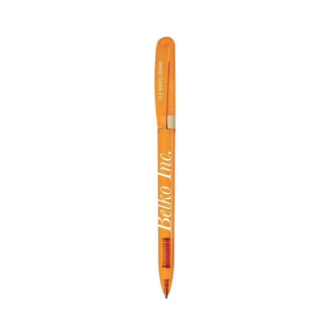 BIC Pivo Clear Gold Pen