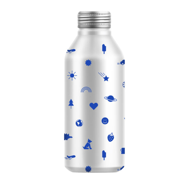 Reusable Aluminium Bottled Water 450ML