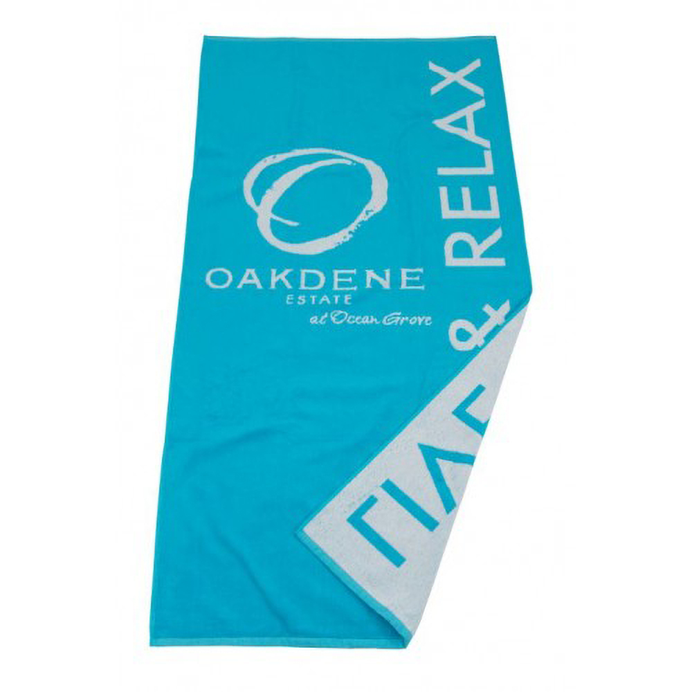 IW108_sample4 Indent Woven Large Beach Towel