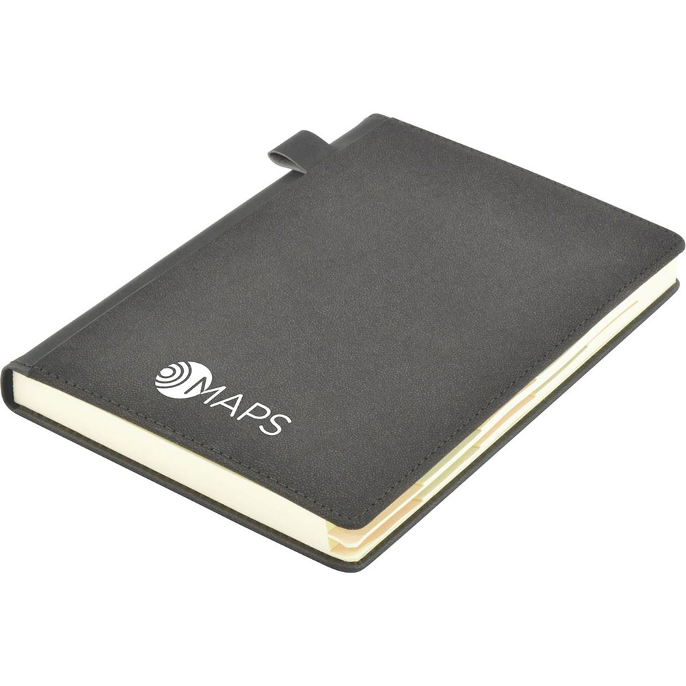 J51_charcoal.jpg Tab Deluxe A5 Notebook