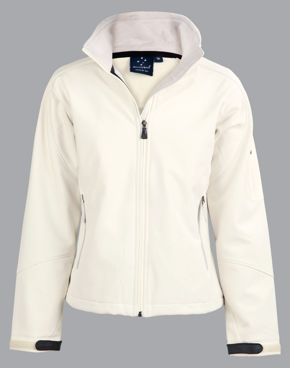 JK24_White_l Ladies Softshell Hi-Tech Jacket