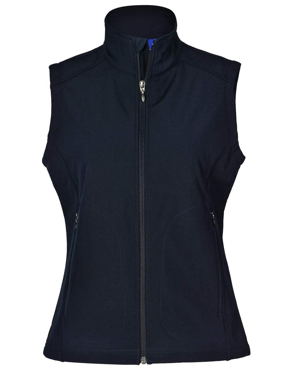 JK26_Navy_l Ladies’ Softshell Hi-Tech Vest
