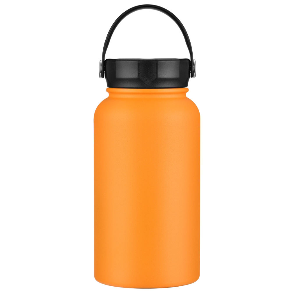 JM058_orange Thermo Carry Handle Bottle