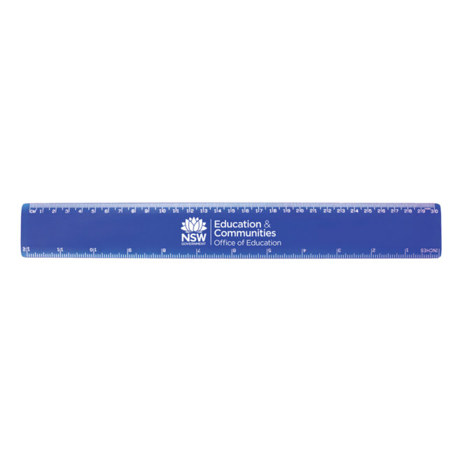 30cm Metric Plastic Ruler