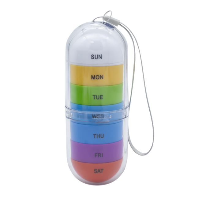 Rainbow Pill Tube