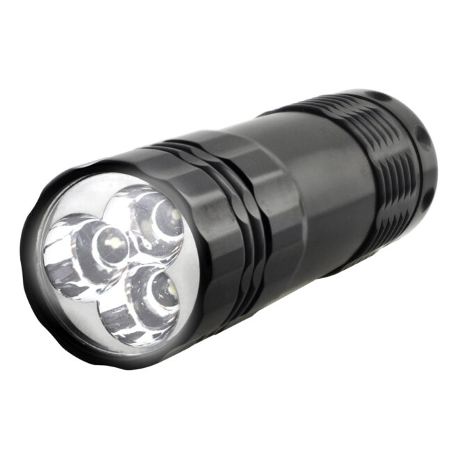 Aluminium Industrial Triple LED Flashlight