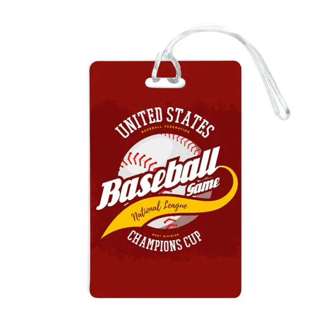 Imprinted Mini Luggage Tag