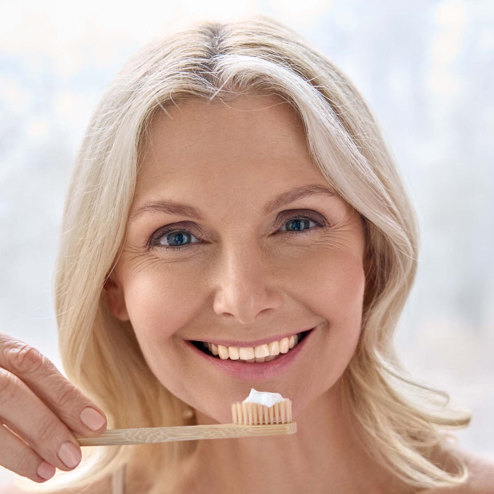 Bamboo Nylon Toothbrush