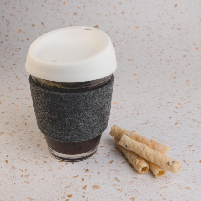 Vienna Coffee Cup / Silicone Lid / RPET Band