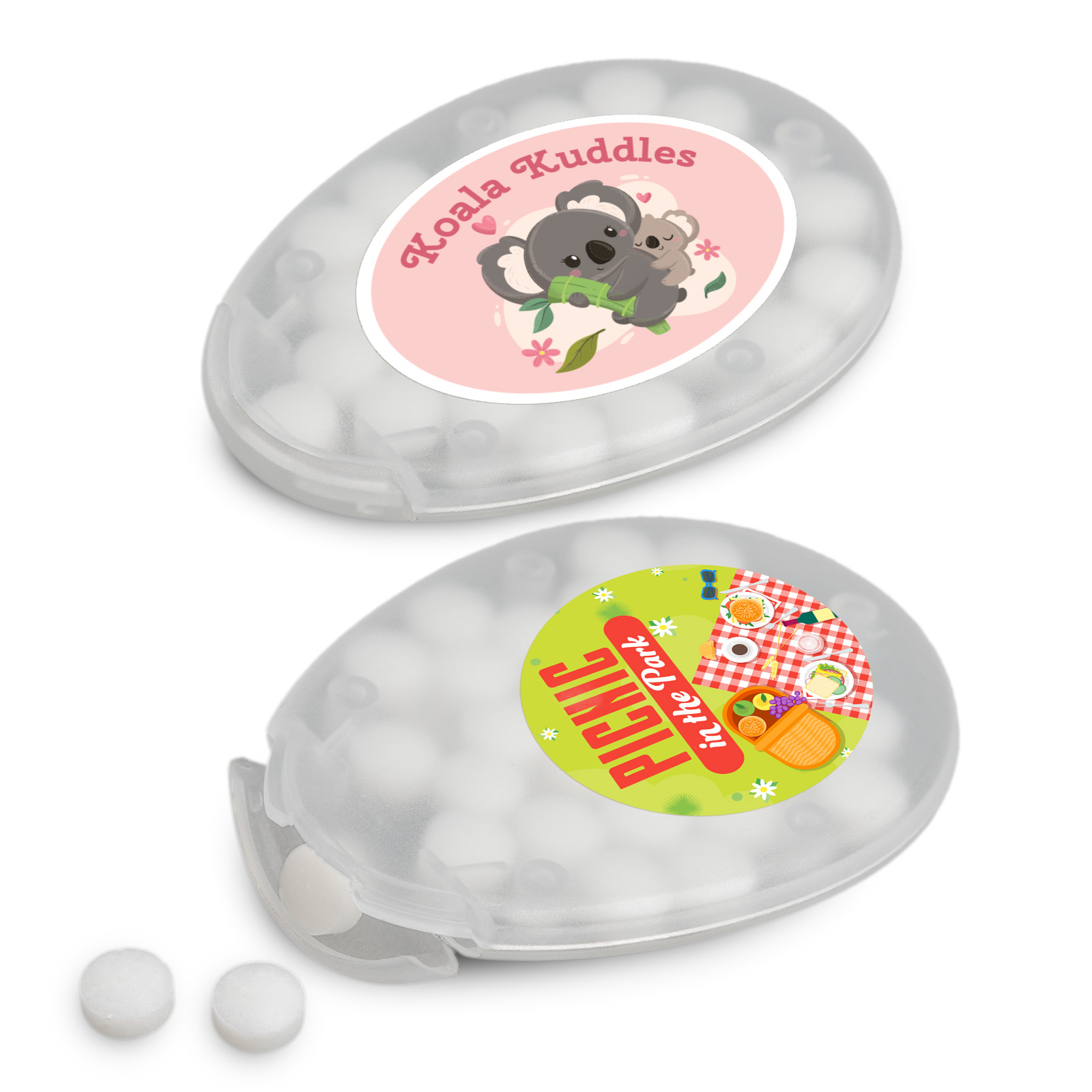 Egg Shape Sugar Free Breath Mints