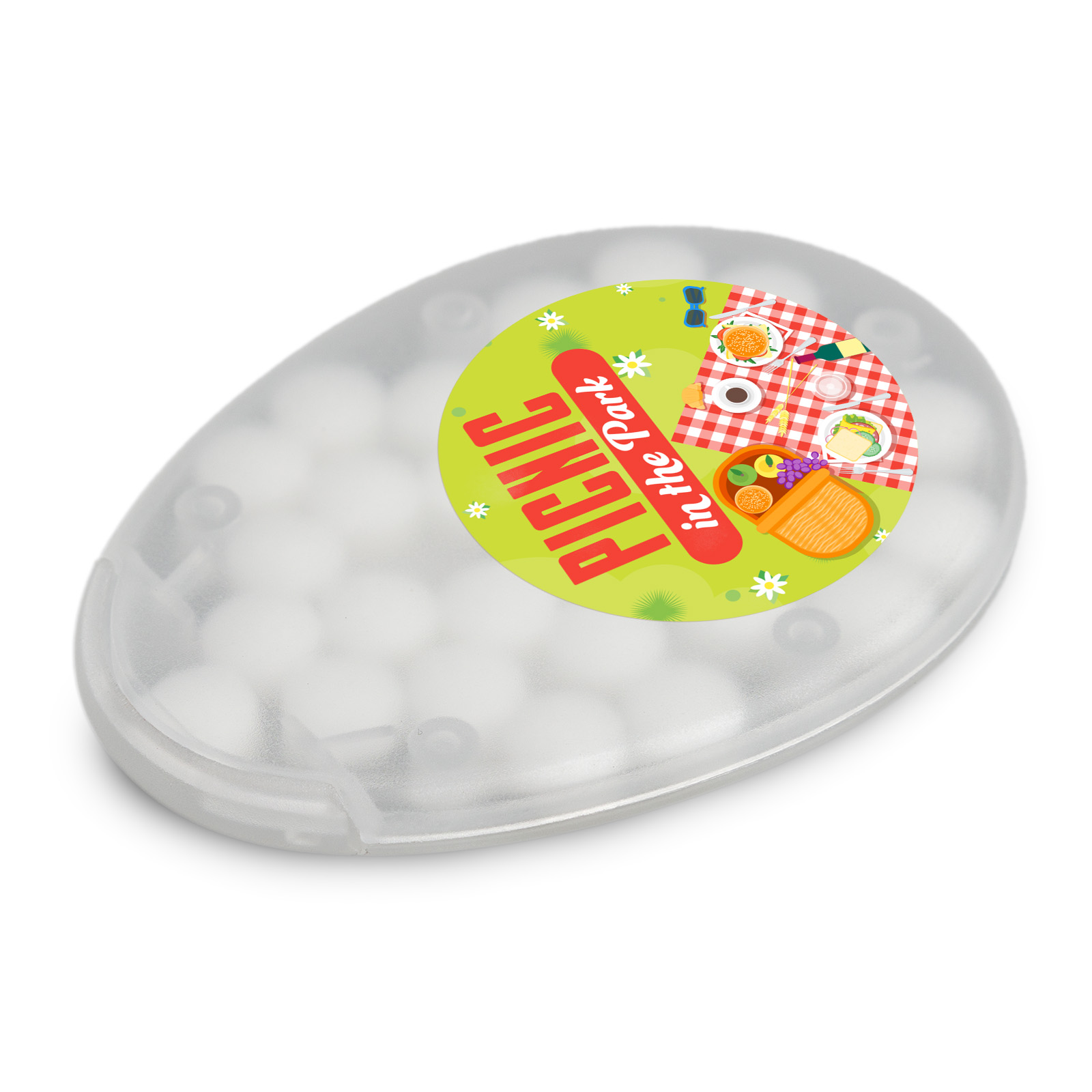 Egg Shape Sugar Free Breath Mints