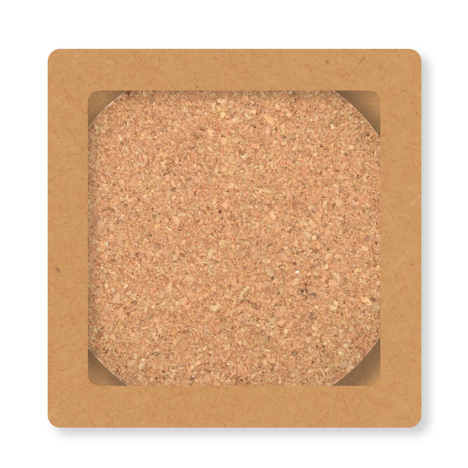 Villa Cork Round Coaster – Set of 4