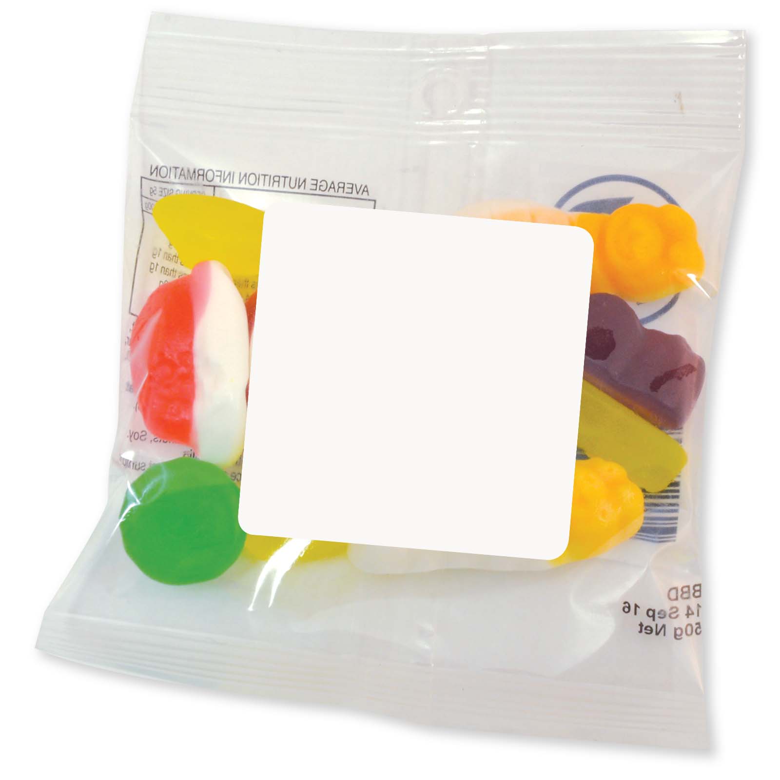 Mixed Jelly Party Snacks – 50g Cello Bag