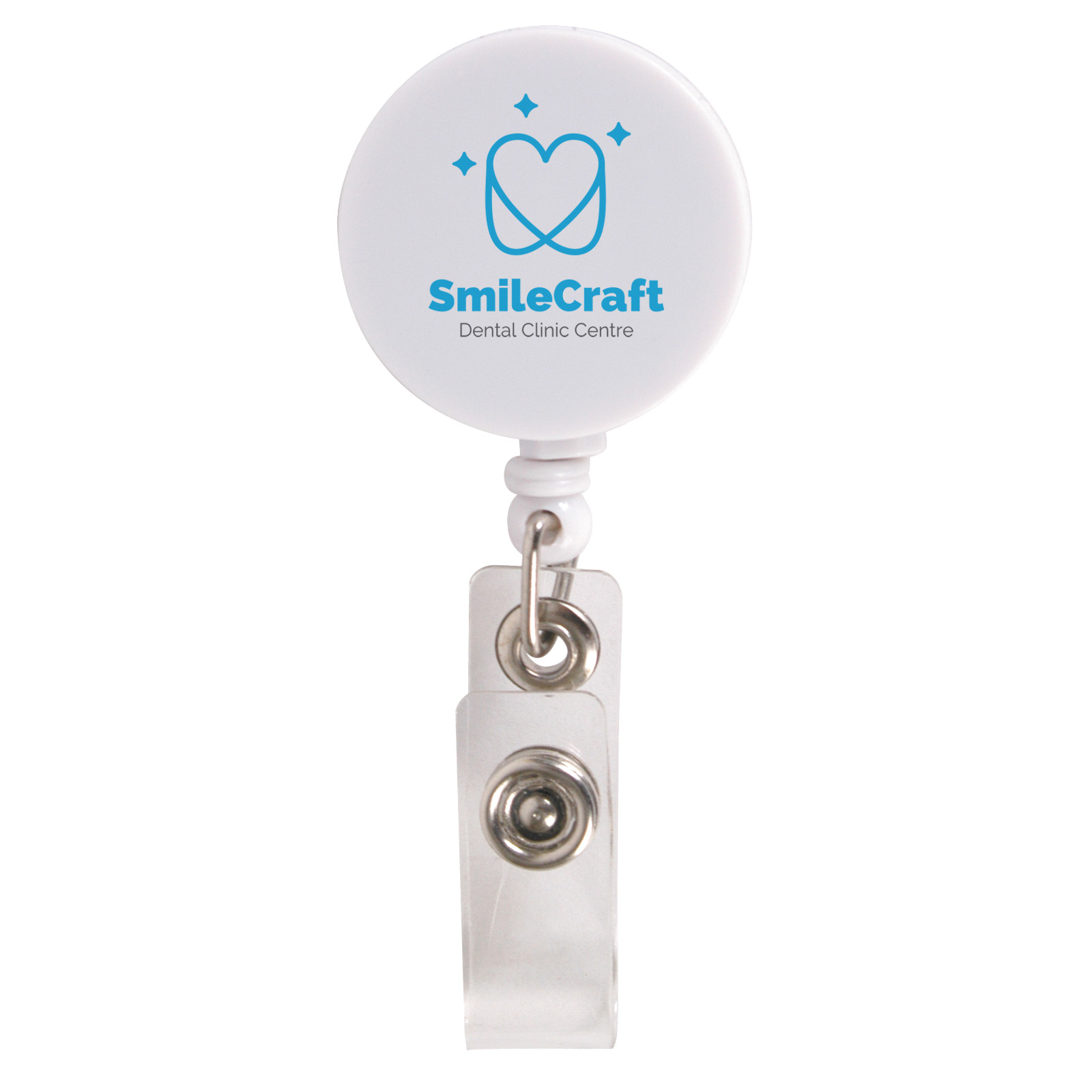 Corfu Retractable Name Badge Holder