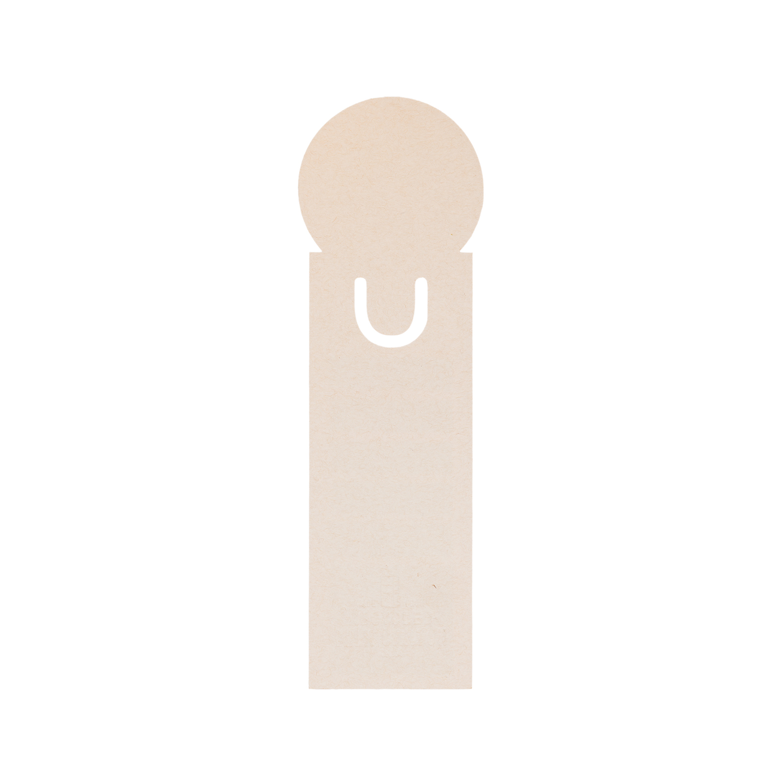 Circle Milk Carton Bookmark