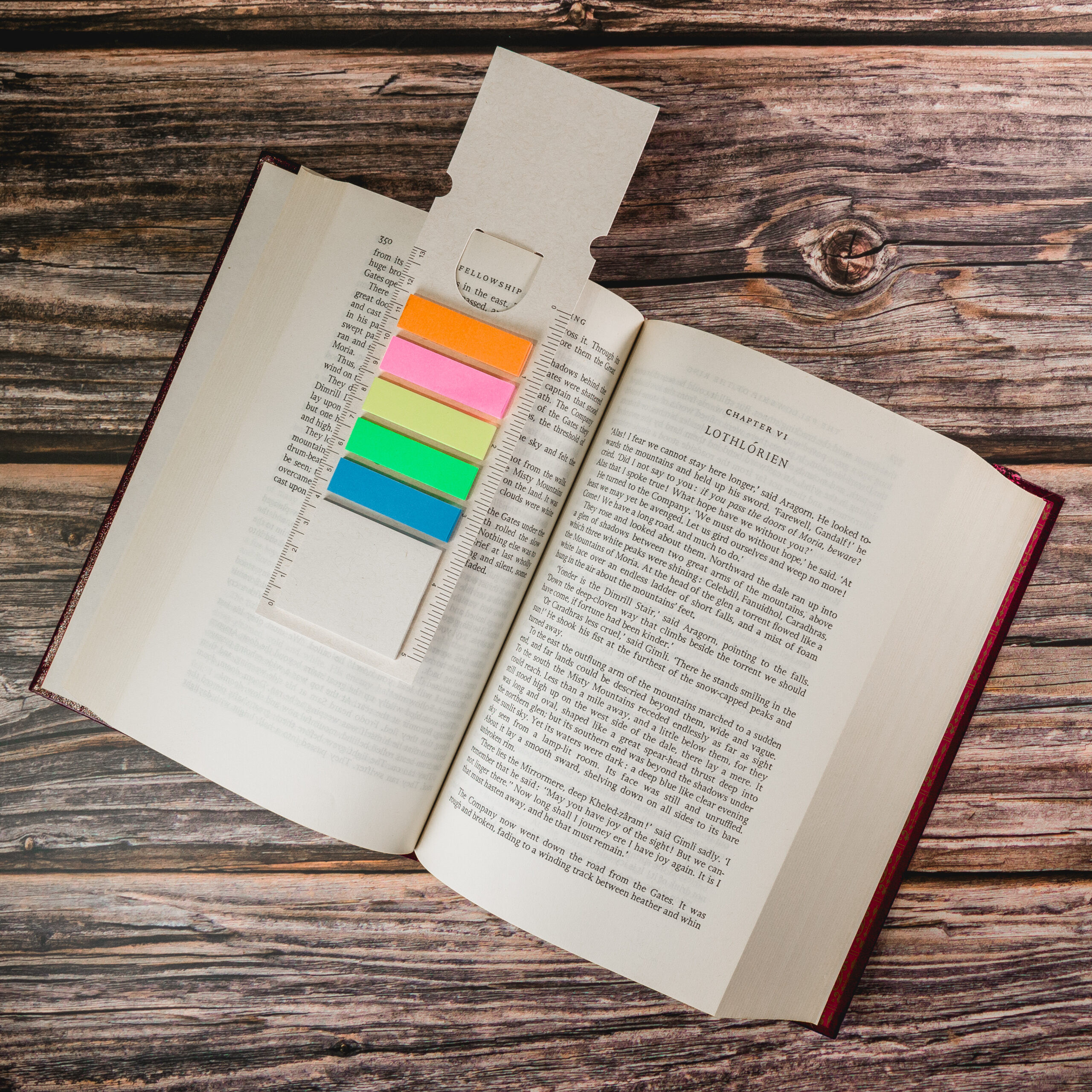 Rectangle Milk Carton Bookmark