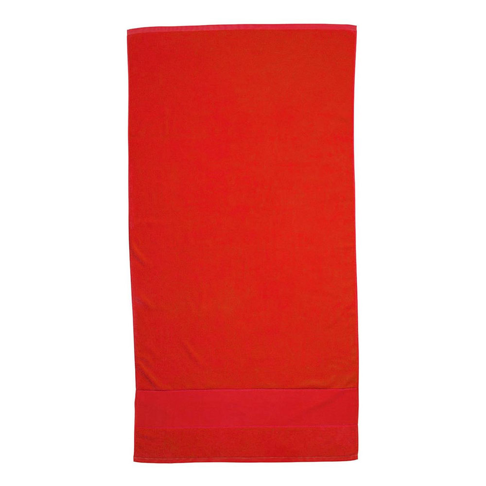 M100_red.jpg Terry Velour Towel