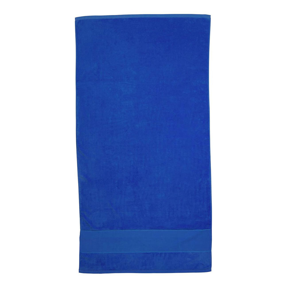 M100_royalblue.jpg Terry Velour Towel