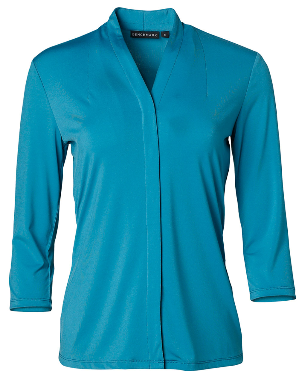 M8830_Pagoda_l Ladies 3/4 Sleeve Stretch Knit Top Isabel
