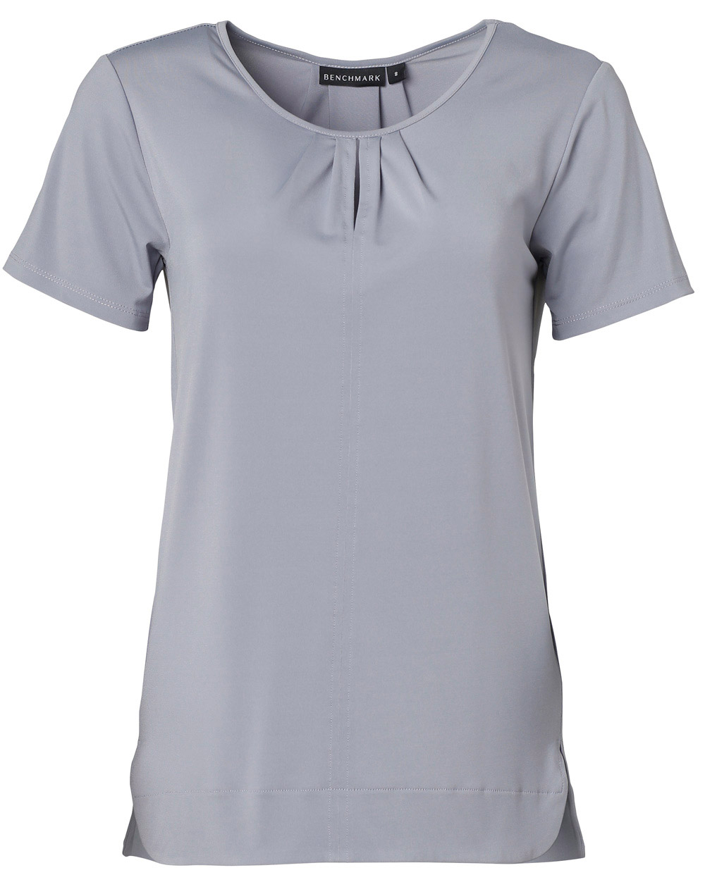 M8850_DuskGrey_l Ladies Short Sleeve Top Julia