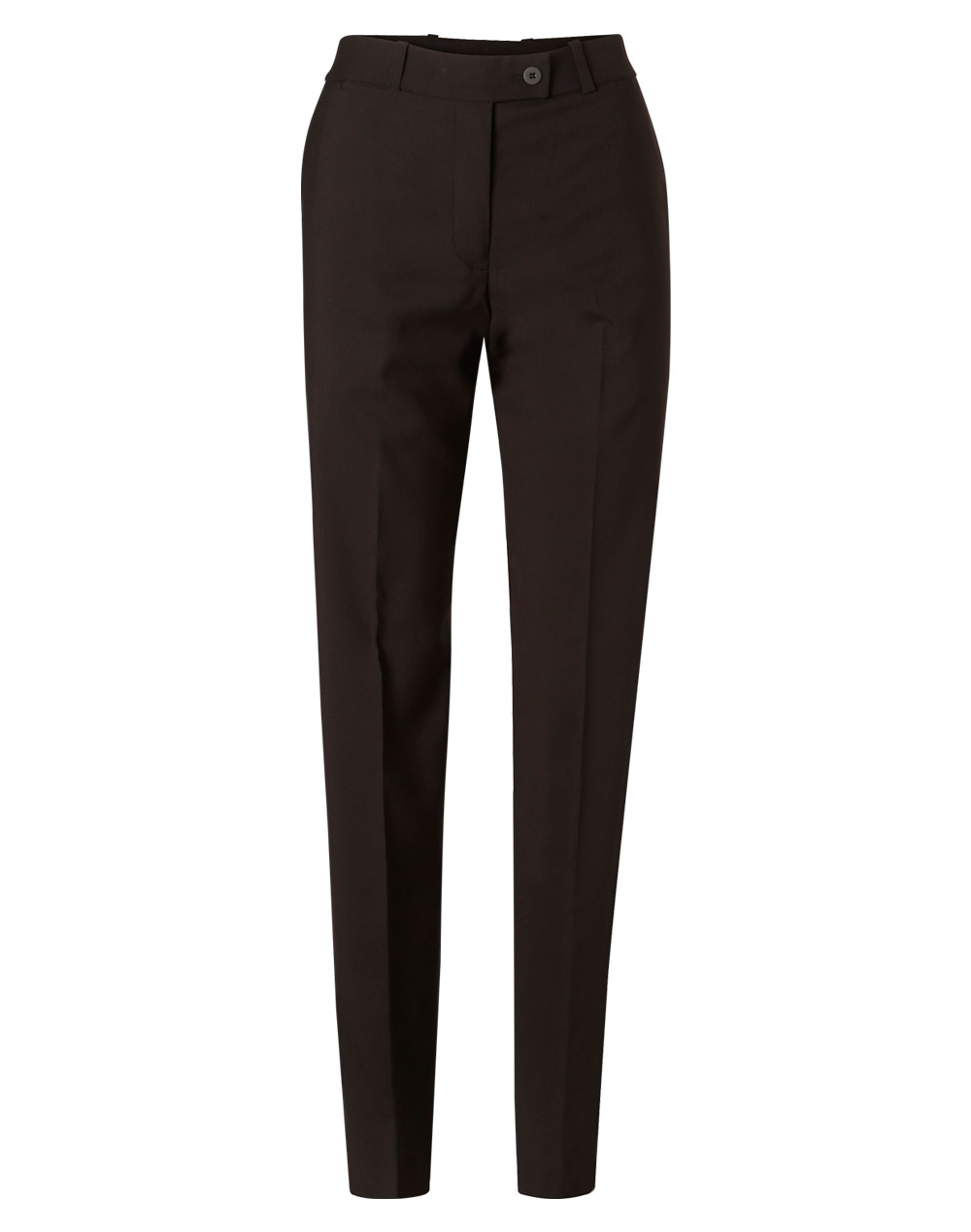 M9440_Charcoal_l Women’s Poly/Viscose Stretch Flexi Waist Pants