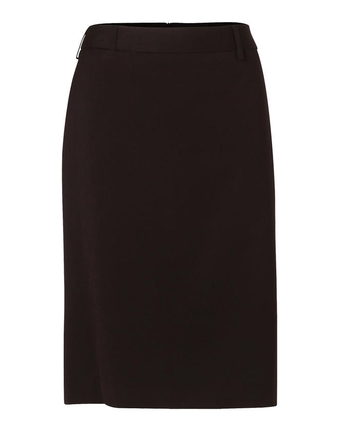 Women’s Poly/Viscose Stretch Mid Length Lined Pencil Skirt