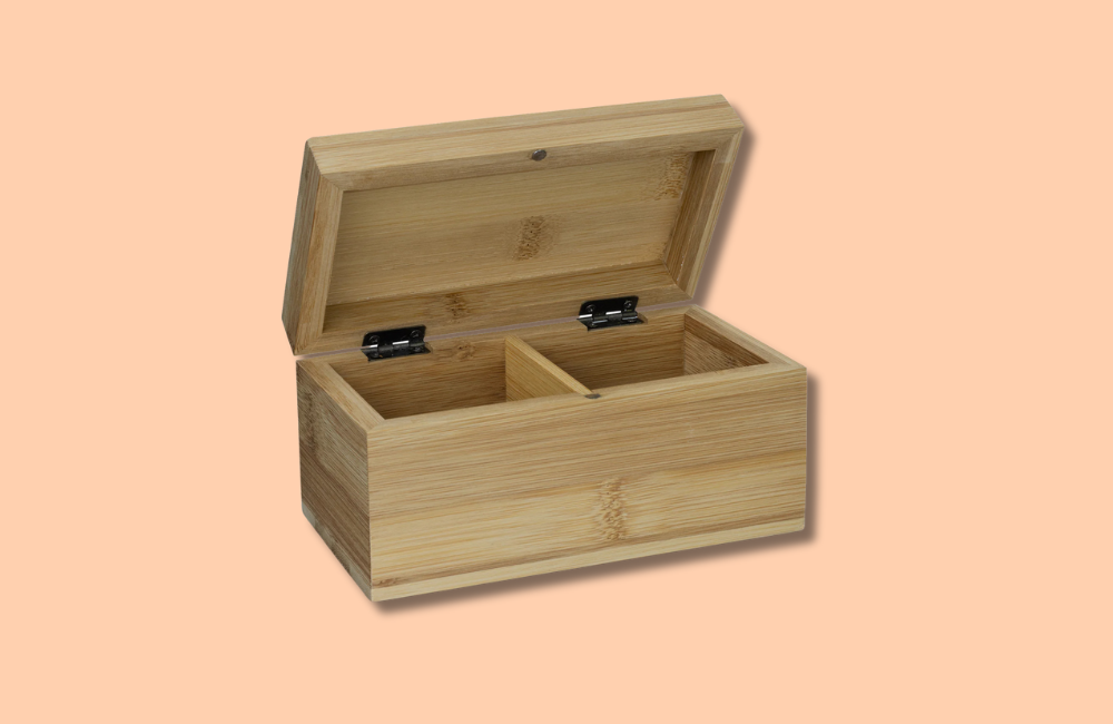 NATURA Bamboo Tea Box -The Tea Time Treasure Chest