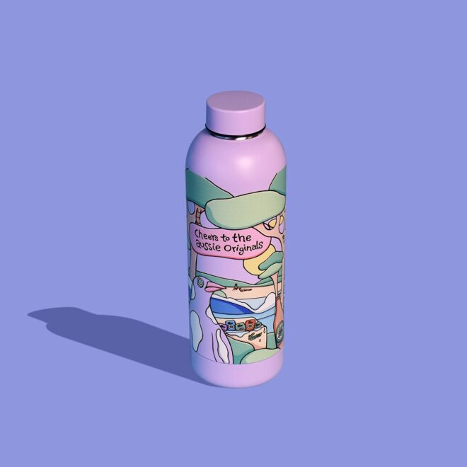 3D Textured Drink Bottle