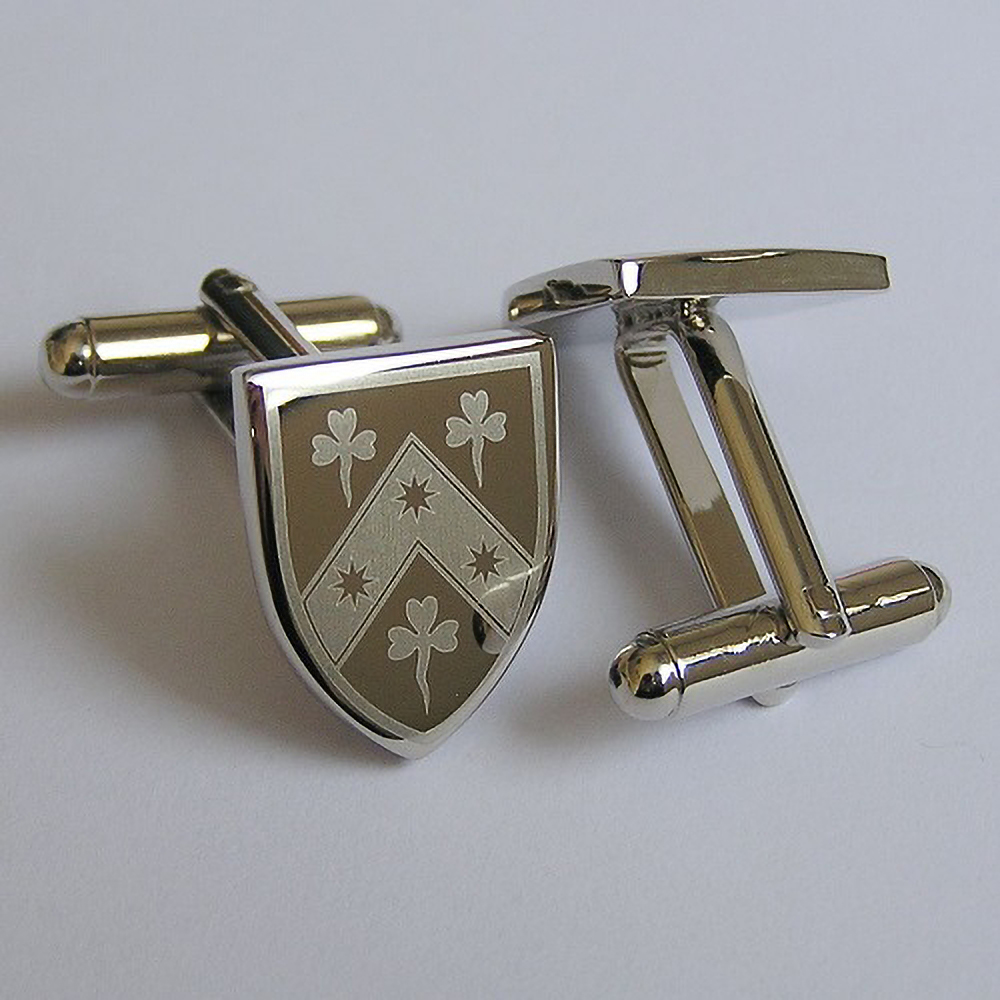 Custom Made Laser Engraved Cufflinks