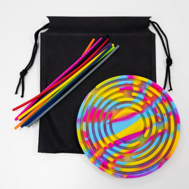 Sensory Activity Board (Rainbow colour)