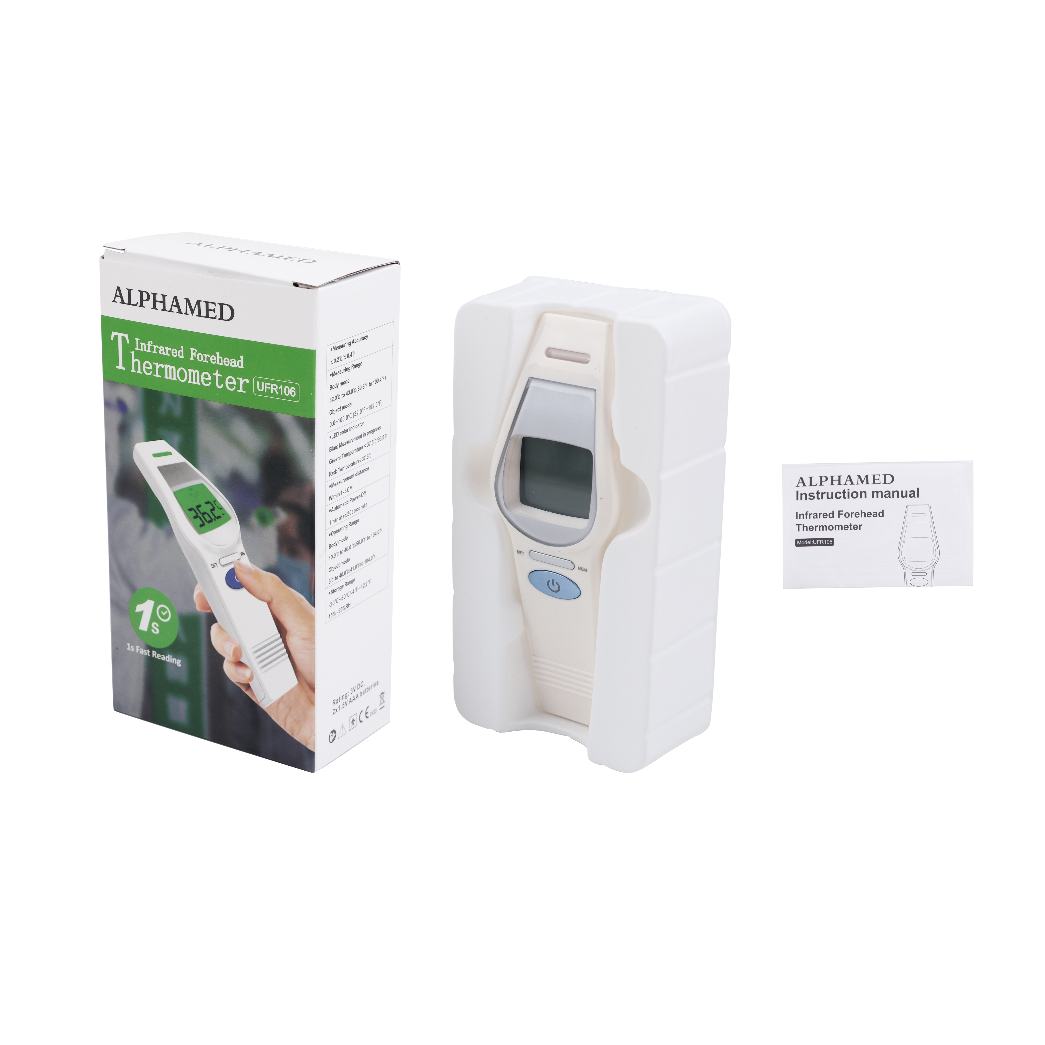 PCA015_5 Touchless Digital Infrared Forehead Thermometer