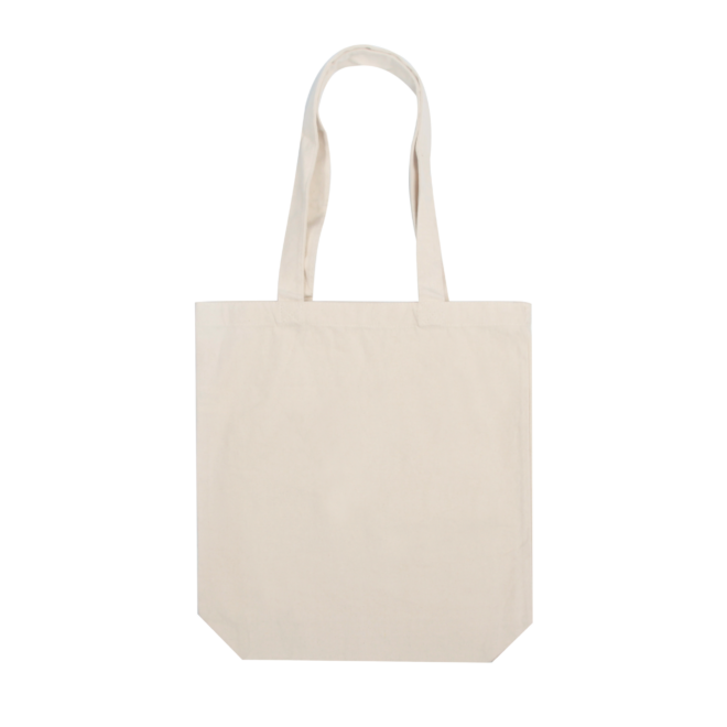 James Natural Canvas Tote Bag