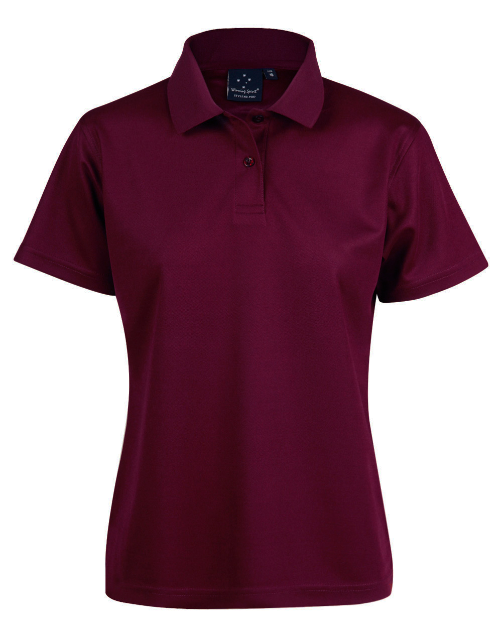 PS82_Maroon_l Verve Polo Ladies’