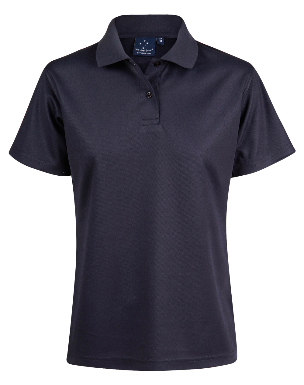 PS82_Navy_l Verve Polo Ladies’