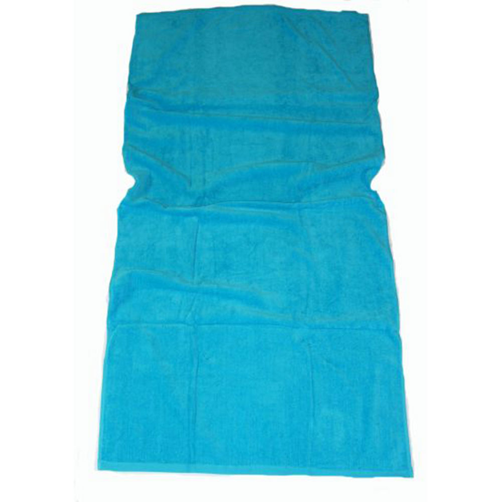 SG113_aqua Signature Beach towel
