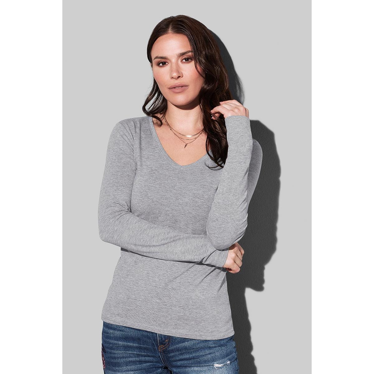 Women’s Claire V-neck Long Sleeve