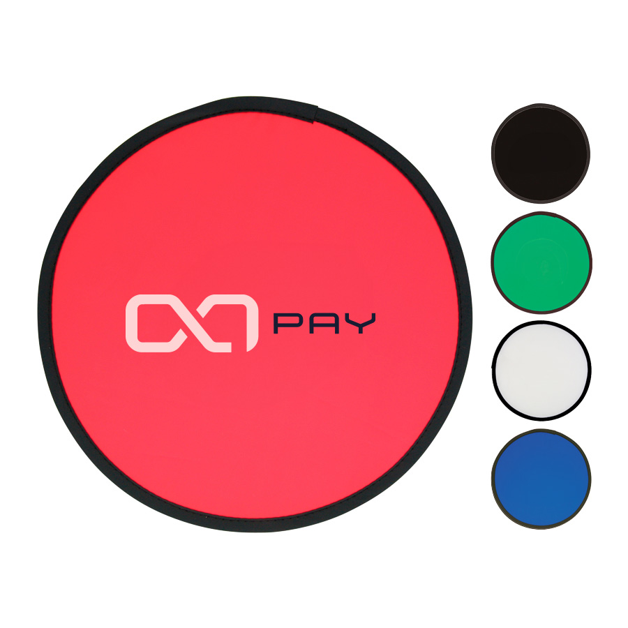 Fold Up Nylon Flying Disc