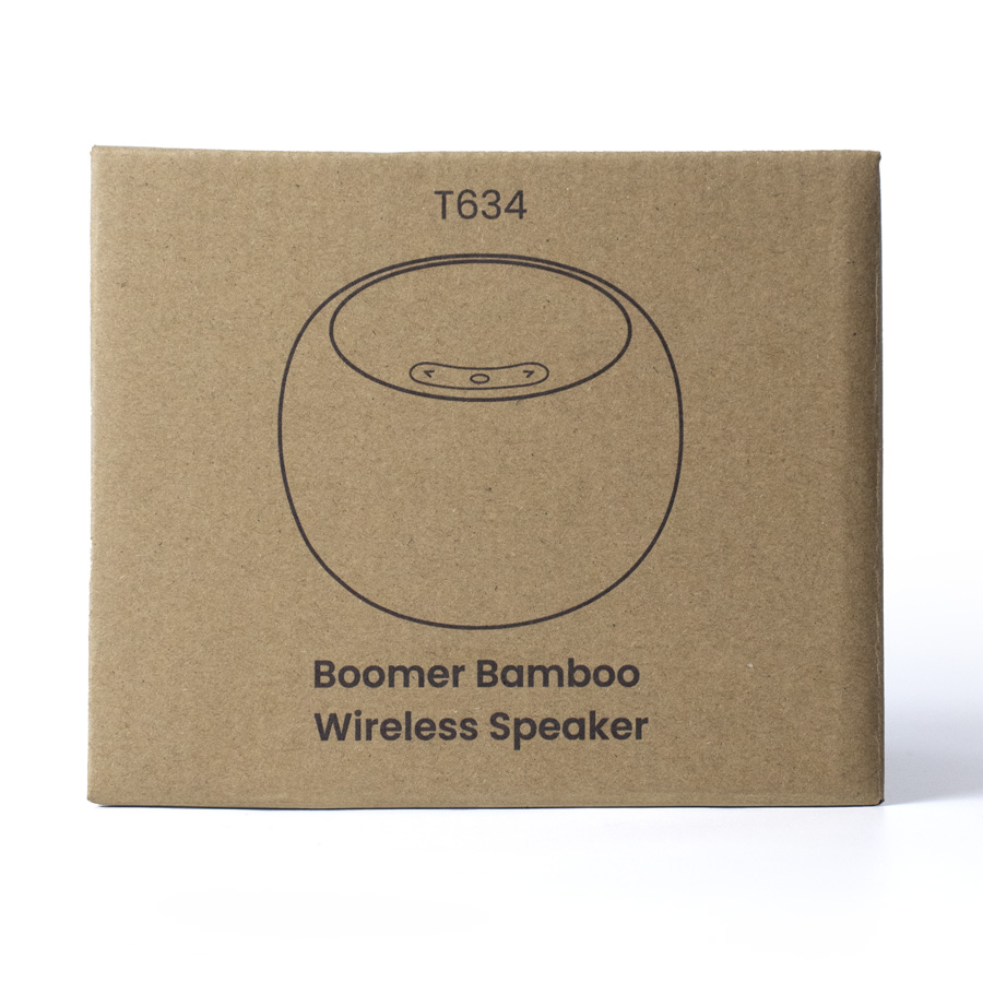 Boomer Bamboo Wireless Speaker