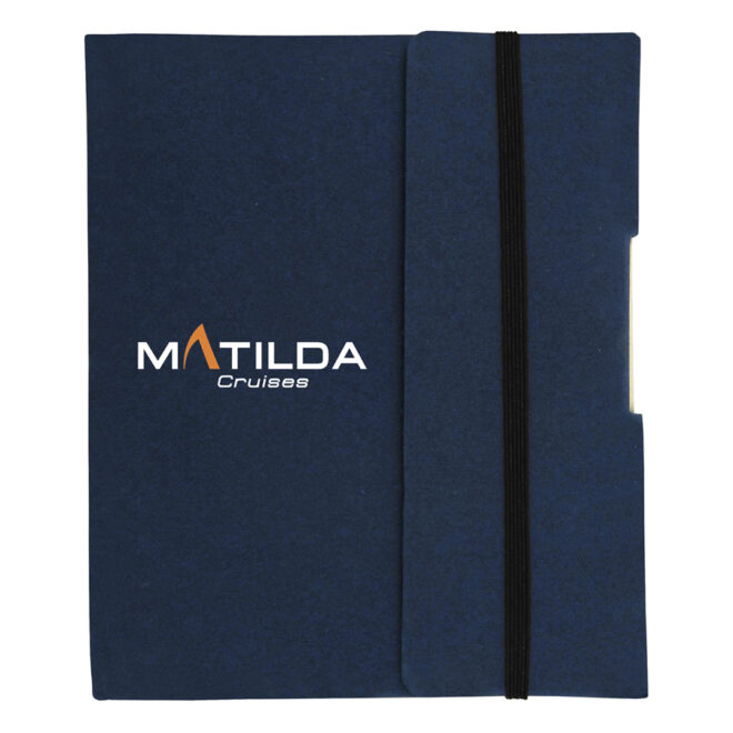 Small Recycled Tuck Journal Book