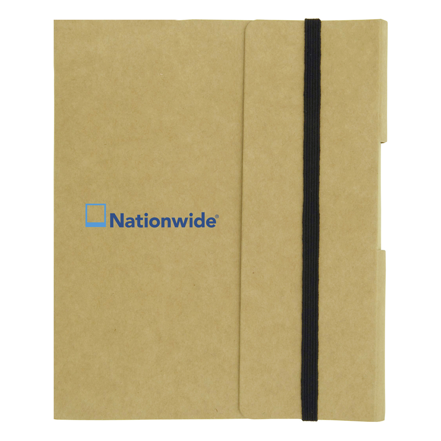 Small Recycled Tuck Journal Book