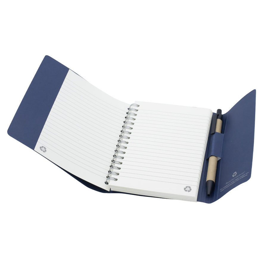 Small Recycled Tuck Journal Book