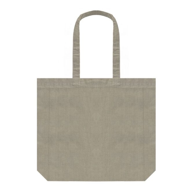 Cotton bag with full gusset