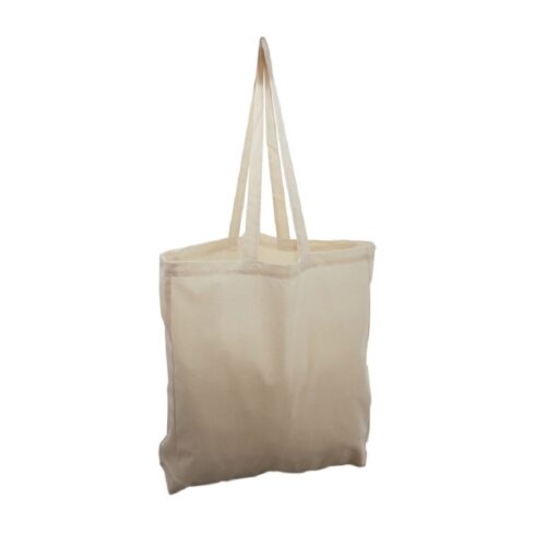 Cotton bag with full gusset