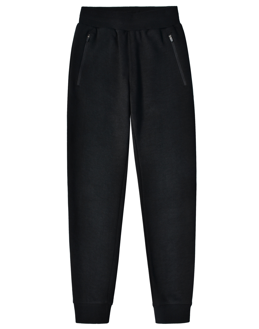 TP25K_Black_l Kids French Terry Track Pants