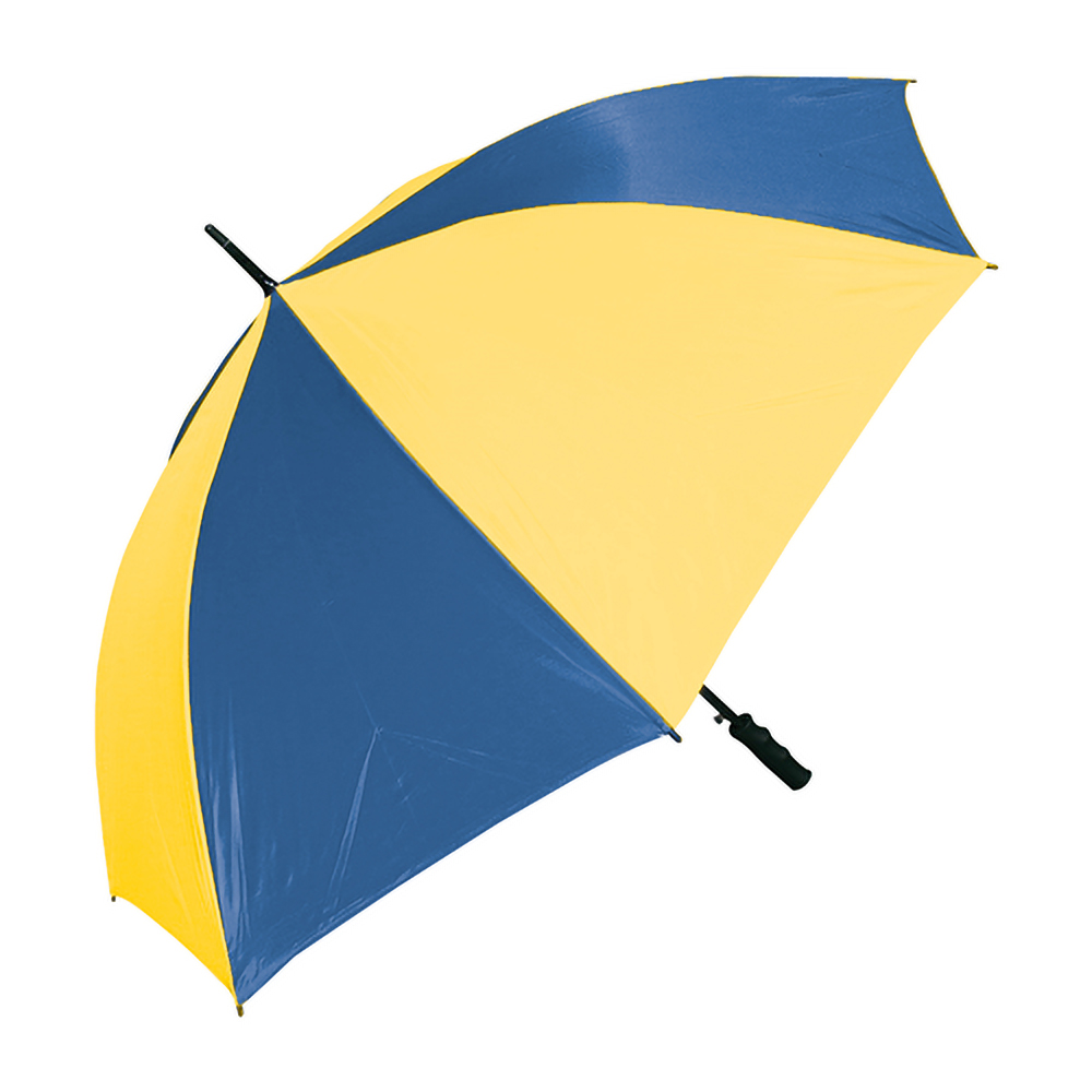 UM001_royalblue_yellow Seattle Umbrella