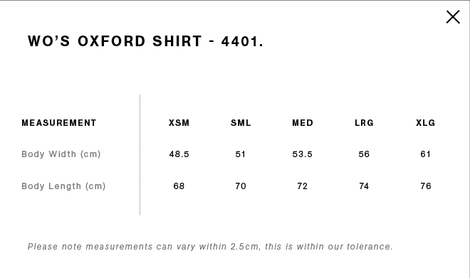 WoOXford Womens Shirt