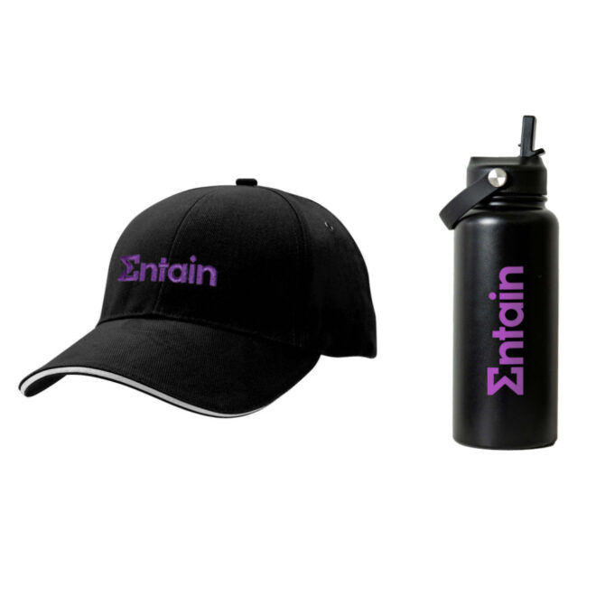 Entain Cap + 1L Drink Bottle