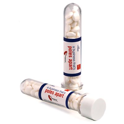 Test Tube Filled with Mints 40G